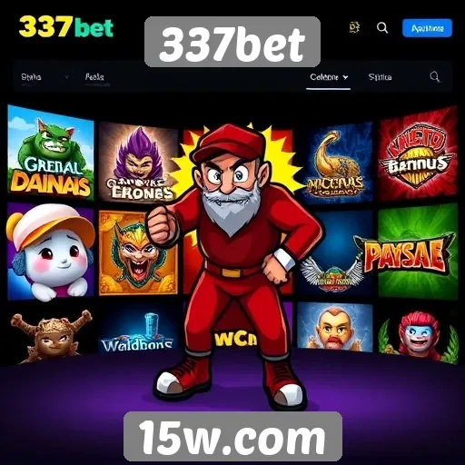 Análise da diversidade de jogos disponíveis no 337bet